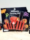 Item #75 — New Halloween Pumpkin Carving Kit Set and tea lights photo 2 of 4