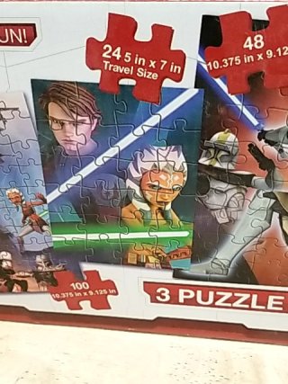 Item #42 — New Star Wars 3-in-1 Puzzle Pack photo 3 of 5