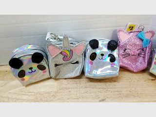 Item #370 — Cute Animal Holographic Pouches Lot photo 3 of 3