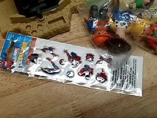 Item #523 — Lego Spider-Man Tower & Minifigs photo 2 of 4