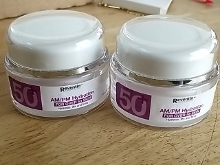 Item #315 — New Reventin 50 AM/PM Hydration Jars photo 1 of 2