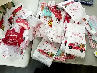 Item #468 — New Christmas Loot Bags photo 1 of 3