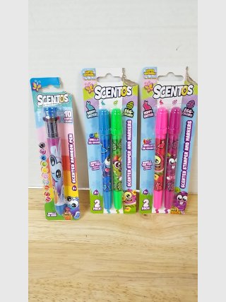 Item #358 — Scentos Scented Markers and Pencils Set