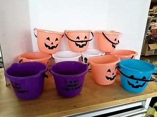 Item #213 — New Halloween Buckets Lot 10 in photo 1 of 4
