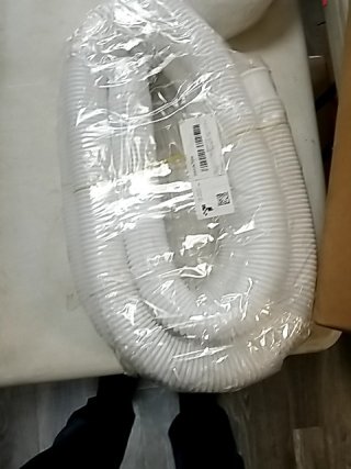Item #466 — New White Flexible Drain Hoses photo 2 of 3