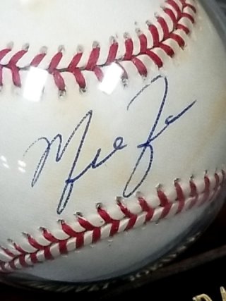 Item #90 — Michael Jordan Signed Baseball with COA photo 2 of 4