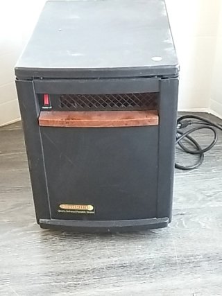 Item #45 — INFRARED Quartz Rolling Heater, tested and works