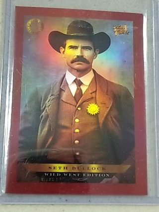 Item #118 — Seth Bullock Wild West Trading Card photo 1 of 2