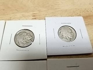 Item #93 — 6 Buffalo Nickels in Holders photo 4 of 6