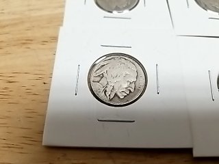 Item #93 — 6 Buffalo Nickels in Holders photo 2 of 6