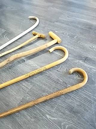Item #22 — VINTAGE Wooden Walking Canes photo 3 of 4