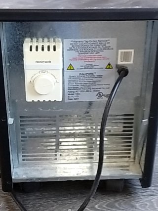 Item #45 — INFRARED Quartz Rolling Heater, tested and works photo 4 of 4