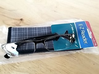 Item #250 — New E-Z Reader Reading Glasses +2.75