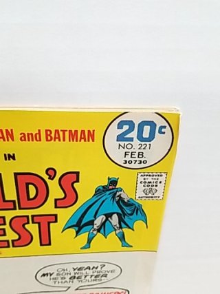 Item #133 — World's Finest Comics #221 photo 2 of 5