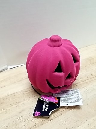 Item #55 — New light up pumpkin, 6 inch photo 2 of 2