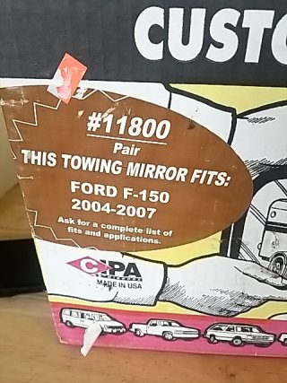 Item #435 — FORD F-150 Towing Mirrors photo 2 of 4