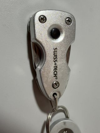 Item #531 — Swiss Tech Multi-Tool Keychain 2.5 inch photo 3 of 3