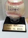 Item #1 — Mark McGwire Signed Baseball with COA photo 2 of 4
