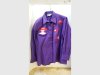 Item #225 — Purple Appliqué Button-Up Shir, large