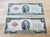 Item #7 — Pair of Red Seal $2 Bills