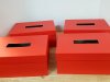 Item #600 — New Valentine's day boxes (Set of 4)