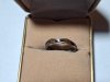 Item #57 — Silver ring, size 7.5