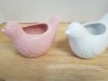 Item #519 — New Ceramic Bird Planters