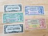 Item #8 — Vintage Military Currency Notes
