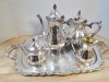 Item #33 — Vintage Countess International Silver Company Tea Set, over 15 lb