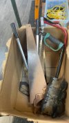Item #313 — Assorted Saws and Tools