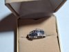 Item #52 — Marked 925 silver ring, size 7, new