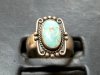 Item #21 — Vintage Turquoise Ring, 6, no mark