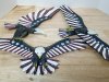 Item #62 — Metal Patriotic Eagle Decor Set, 14 in