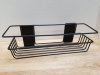 Item #396 — New Black Metal Wall Basket