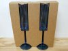 Item #665 — New Blue Champagne Flutes