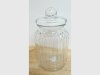Item #221 — New Glass Storage Jar