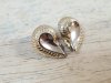 Item #49 — Vintage Tiara Clip-On Earrings, .75 in
