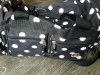 Item #618 — Polka Dot Duffle Bag