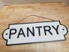 Item #344 — New Pantry Sign, 14 in