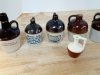 Item #649 — Vintage Souvenir Jugs, 5 in, exc cond
