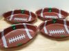 Item #436 — New Football-Shaped Plates