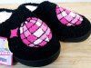 Item #574 — New Disco Ball Slippers ladies medium