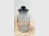 Item #307 — New Glass Storage Jar 10 inch tall