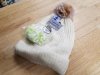 Item #781 — New Ladies White Knit Beanie