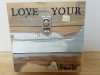 Item #485 — New Rustic Wooden picture holder 8 by 8 inch
