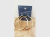 Item #205 — New Gold Hoop Earrings