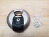 Item #19 — Master disc lock, 2 keys, 4 in