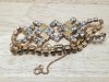 Item #22 — Vintage Rhinestone Bracelet, Sarah Cov