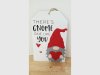 Item #156 — New Gnome Pun Hanging Sign 12 by 8 inch