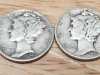 Item #58 — Pair of 1944 Mercury Dimes